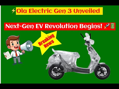 ⚡ Ola Electric Gen 3 Unveiled! Next-Gen EV Revolution Begins! 🚀🔋 | #sphereforum