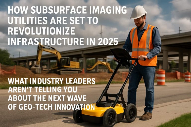 Hur underjordisk avbildning kommer att revolutionera infrastrukturen år 2025: Vad branschledare inte berättar för dig om nästa våg av geo-teknisk innovation